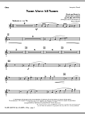 Name Above All Names - Oboe