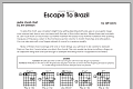 Escape To Brazil - Guitar/ Rhythm