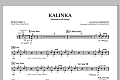 Kalinka - Percussion 1