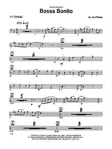 Bossa Bonito - 4th Trombone 
