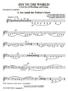 Joy To The World - Clarinet 2 