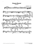 Moment Musical from Graded Music for Tuned Percussion, Book III