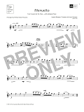Menuetto from Sonata for the Harp (Grade 2 A5 from the ABRSM Treble Recorder syllabus from 2022)