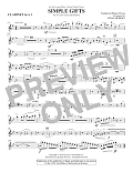 Simple Gifts - Clarinet 1 in A