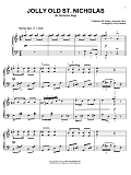 Jolly Old St. Nicholas [Ragtime version] (arr. Phillip Keveren)