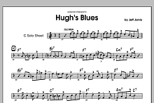 Hugh's Blues - C Solo Sheet 