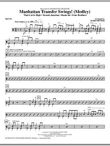 Manhattan Transfer Swings! (Medley) - Drums 