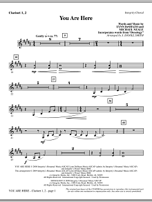 You Are Here (incorporating Doxology) - Clarinet 1 & 2 