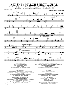 A Disney March Spectacular - Trombone 1 