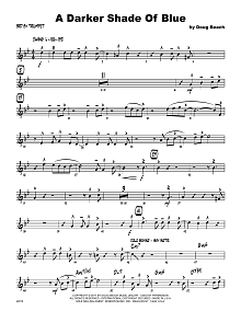 A Darker Shade Of Blue - 3rd Bb Trumpet 