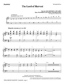 The Lord of Harvest - Handbells 