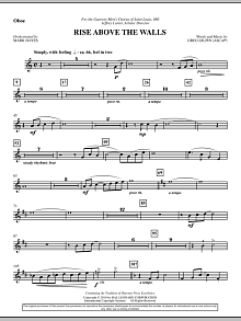 Rise Above The Walls - Oboe 