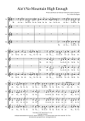 Ain't No Mountain High Enough (arr. Gitika Partington)