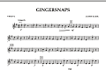 Gingersnaps - Violin 2