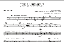 You Raise Me Up - Electric Bass 