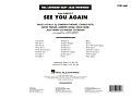 See You Again (from Furious 7) (arr. John Berry) - Conductor Score (Full Score)