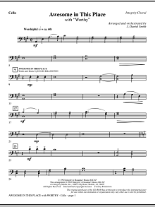 Awesome In This Place (with Worthy) - Cello 