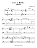 Etude In B Minor (Sunset Sail)