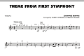 Theme from First Symphony - Violin 2