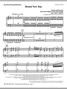 Brand New Day - Keyboard String Reduction 