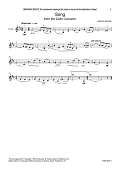 Song (from The Cello Concerto)
