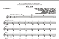 No Air (from Glee) (adapt. Alan Billingsley) - Synthesizer I