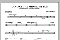 Land of the Midnight Sun - Percussion 1