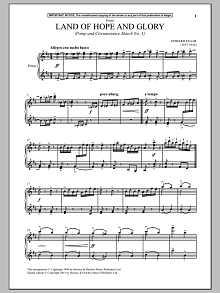 Land Of Hope And Glory (March No. 1 from Pomp And Circumstance) 