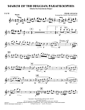 March Of The Belgian Paratroopers - Flute