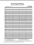 If My People Will Pray (with Hear Our Prayer, O Lord) - Full Score