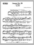 Sonata No. 28 In A Major, Op. 101
