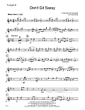 Don't Git Sassy - 3rd Bb Trumpet