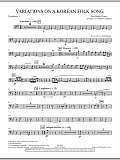 Variations on A Korean Folk Song - 3rd Trombone