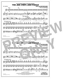 The Jedi Steps and Finale (from Star Wars: The Force Awakens) - Bb Clarinet 
