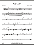 Quinque (Dance for Band) - Percussion 1