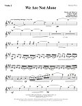 We Are Not Alone - Violin 2
