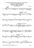 Three Variations On "Cat In The Snow" (A German Folk Song)
