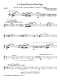 Let Earth Receive Her King - Violin 2