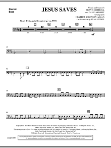 Jesus Saves - Electric Bass 