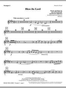 Bless The Lord - Trumpet 3 