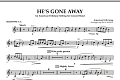 He's Gone Away (An American Folktune Setting for Concert Band) - Baritone T.C.