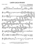 Lady Gaga Fugue - Bb Bass Clarinet