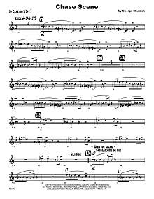 Chase Scene - Bb Clarinet 