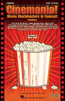 Cinemania! Movie Blockbusters In Concert (Medley) - Tenor Sax 