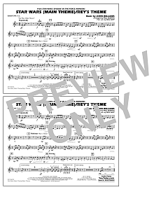 Star Wars (Main Theme)/Rey's Theme (from Star Wars: The Force Awakens) - Baritone T.C. 