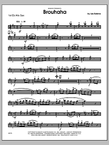 Brouhaha - 1st Eb Alto Saxophone 