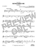 Remember Me - Bb Clarinet 1