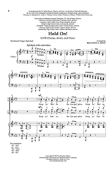 Hold On! 
