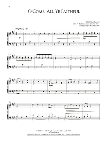 O Come, All Ye Faithful 
