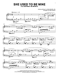 She Used To Be Mine [Classical version] (from Waitress) (arr. Phillip Keveren)